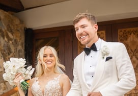 '500 Million Subscribers' MrBeast Marries..Luxury Island Wedding with Only 70 Guests