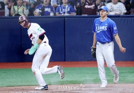 The 2026 Shinhan SOL KBO League match between Kiwoom Heroes and Samsung Lions took place on the 22nd at Seoul Gocheok Sky Dome.