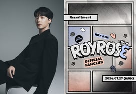 Roy Kim enciende el corazón de los fans de Rosé♥.. Roy Kim inicia la captación del tercer grupo del club de fans