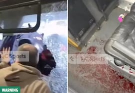 Shock: "Fired 10 shots" — A bus carrying soccer fans turned into hell, a senseless shooting terror 'tragedy'... Blood-stained floors, shattered windows