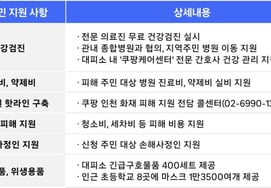 Coupang Fulfillment Service Announces Comprehensive Support for Residents Affected by Logistics Center Fire, Including Free Health Checkups