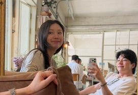 31st Class Kyung-soo, ♥ Date with Sun-ja at a Cafe.. A Heartwarming Couple's Sweet Moment