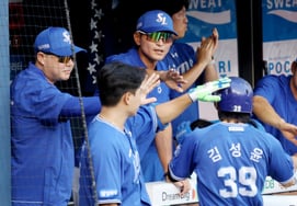 'Samsung continues to rise↑' Winning manager Park Jin-man beams, "Won Tae-in has returned as Won Tae-in"