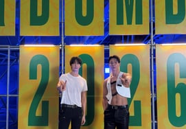 'Waterbomb' Xiumin and Hyungwon, Finally Stripped Bare Soaked in the Heat
