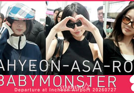 BABYMONSTER Ah-hyun, Lora, Asa 'Pretty Girl~!' [★Video]