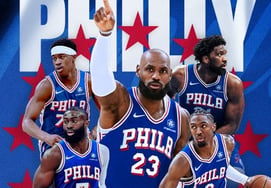 'なんと年俸670億を放棄' レブロンの世紀の移籍、フィラデルフィア加入公式 "NBA優勝トロフィーをもたらす"