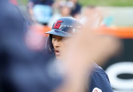 [Photo] Noh Jin-hyuk, who delivered the first RBI against White