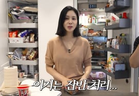 '张东健♥'高素英，用孩子们剩下的食物处理剩菜……“可怜的是我吗？”自嘲[高素英]