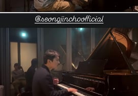 "Ya ha comenzado.." BTS V y Cho Seong-jin se filman tocando el piano mutuamente.. Cálido y emotivo
