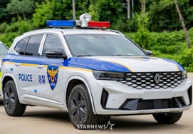 ルノコリア警察庁の多目的パトロール車が初めて進入、グラン・コレオス··· '変身は無罪'