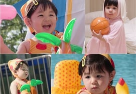 Son of Shim Hyung-tak, Perfectly Pulls Off Tomato Swimsuit.. Tadpole Belly Spotted [The Return of Superman]