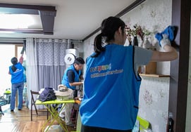 Coupang Begins On-site Cleaning Support for Residents Affected by Incheon Fire