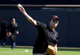 [Photo] Lim Chan-kyu, clothesline pitching