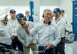 Hyundai Motor Group Jeong Ui-seon (Chairman) visits Brazil plant... reviews medium-to-long-term growth strategy