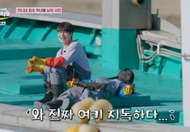 Kang Yoo-seok và Noh Yoon-seo, bị "bắt cóc" khi chụp ảnh poster để đánh bắt hàu chuối "Chỗ này thực sự khắc nghiệt" [Chị Em 3][★Đêm TView]