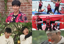 Lee Ki-tak, a drastically changed hairstyle... Dindin spreads rumor "He broke up" [2 Days & 1 Night]