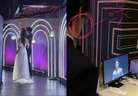 Lee Dong-wook, en los Premios Blue Dragon, saluda a Hyun Bin con un «Hola, compañero» → Sonríe complacido al ver a Kim Go-eun recibir el premio principal