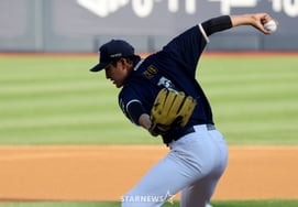 [Photo] 'Let's sweep Hanwha in three straight!' Ko Young-pyo