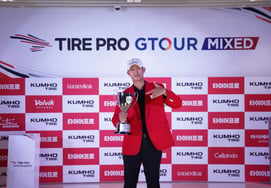 Golfzon '2026 Tire Pro GTOUR MIXED' 5th Tournament: Ha Seung-bin 2 Claims First Victory