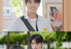 Girls gather to see Park Soo-oh... Classroom turned upside down by his heartwarming visuals ('Love is Coming')