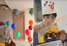 『ジェイソン♥』ホン·ヒョンヒ、5歳の息子のための幸せな誕生日パーティー [スター・イシュー]