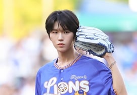 NCT WISH Jaehwi, Summer Baseball Debut..Samsung Lions Pitching Ceremony Sparks Buzz