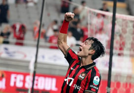 '5 goles en 6 partidos': Jung Seung-won de Seúl, candidato al Jugador del Mes de la K-League... compite con Kim Dae-won, Mateus y Wanderson