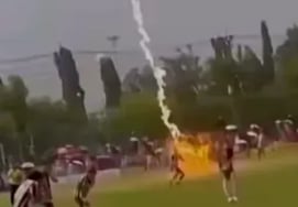 'How could this happen?' Lightning strike during soccer match kills 24-year-old player: "We did everything we could to save him..."