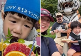 Is this Kang Jae-jun or his son?... Bungeoppaeng Hyeon-jo: "Happy second birthday"