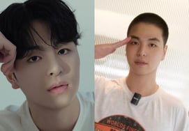 Koo Joon-hoe, 29 tuổi nhập ngũ hiện, bị phát hiện cạo đầu "Tôi sẽ quay trở lại an toàn"