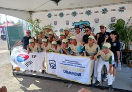 South Korea's U-13 Little League team advances to the World Series without its ace, achieving a triumph by defeating Puerto Rico to win the Intermedia International title