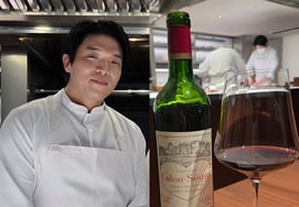 Investigation into Michelin's "wine swap" scandal underway.. Ahn Sung-jae, looking gaunt but offering a warm smile [Star Issue]