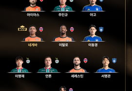[Oficial] Cinco jugadores de Jeju y tres de cada uno de Daejeon y Ulsan completan el Once Ideal... 'Explosión de hat-trick' Ngeba es MVP