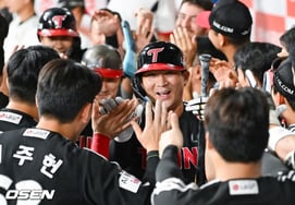 ¡Por fin se encendió el bate de los LG! Explosión del jonrón de tres carreras de Oh Ji-hwan → Derrotan a Kiwoom 8-3 y rompen la racha de tres derrotas [Reseña desde el campo de Gochok]