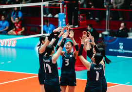 'Little Kim Yeon-koung' Son Seo-yeon soars again! South Korea's U17 women's volleyball team advances to the World Championship quarterfinals with a 3-0 sweep of the Philippines