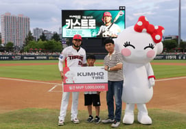 '7月7ホームラン+17打点の猛打' KIAの幸運な外国人カストロ、金湖タイヤ7月MVPに選出