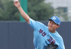 [Foto] Lee Seung-min, punto de lanzamiento perfecto