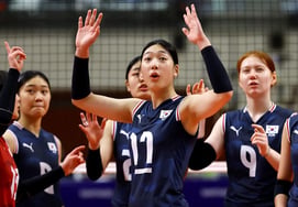 'El pequeño Kim Yeon-koung voló de nuevo': Son Seo-yeon anota 19 puntos y destruye a Tailandia... la selección femenina U-17 de voleibol de Corea avanza al partido por el quinto puesto contra Italia