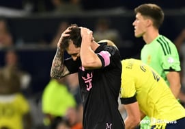 'The God of Football, Shaken by the Grief of His Father's Passing,' Messi Misses Penalty in Third Consecutive Match, 'Shock'... Inter Miami Also Suffers Heavy Defeat