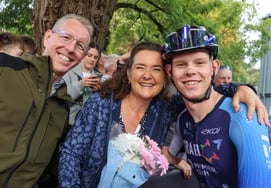 "My heart breaks, but please remember my son": Parents of deceased 19-year-old cycling prospect pay tearful tribute... "Tragic collision with a vehicle during bicycle race"