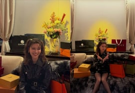 How much is all this? Girls' Generation's Suyeong, smiling happily while holding luxury shopping bags