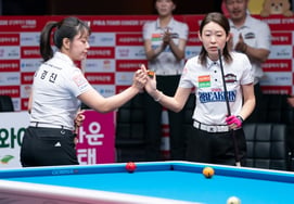 「9連敗脱出→4連敗脱出」外国人チーム·ブレイカーズ、2Rで2勝「最下位脱出が見える」··· 首位のヒュオンス、7戦全勝 [PBAチームリーグ]
