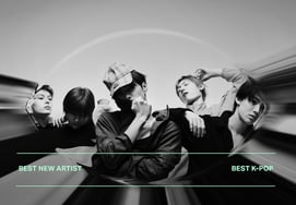Кортис номинирован в двух категориях американской премии «MTV VMA»... «Первый мужской K-pop-группа 2020-х годов, получившая такую номинацию»