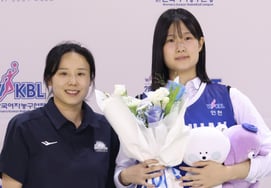 [Foto] Cho Hee-won, seleccionada en segunda ronda del tercer turno por el Banco Shinhan