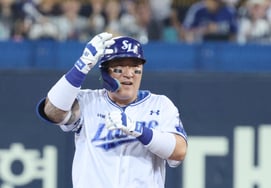 [Photo] Choi Hyung-woo at his peak, 3 hits in 5 at-bats