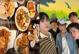 Wanna One lại tụ tập à..."Mỗi người một món mà không ăn hết được? Tỉnh táo lên đi"