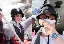Lee Jong-seok, one month after 'breaking up with IU'.. 'Excited smile' at a resort [Star Issue]