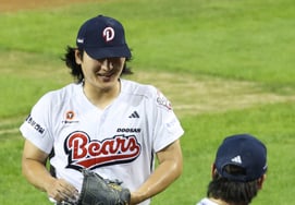 [Photo] Kwak Bin: '5 innings scoreless, mission clear'
