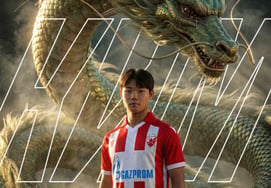 [Oficial] Kim Ye-geon, el "genio del fútbol" que atraía la atención, se traslada a Europa a los 18 años... «Contrato de 5 años y dorsal número 19» al Zvezda