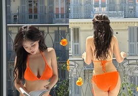 'Doanh thu một ngày 1 tỷ won' Hong Young-ki, nóng bỏng tại Nice với phong cách quyến rũ..Nhìn khối lượng bikini [Star Issue]